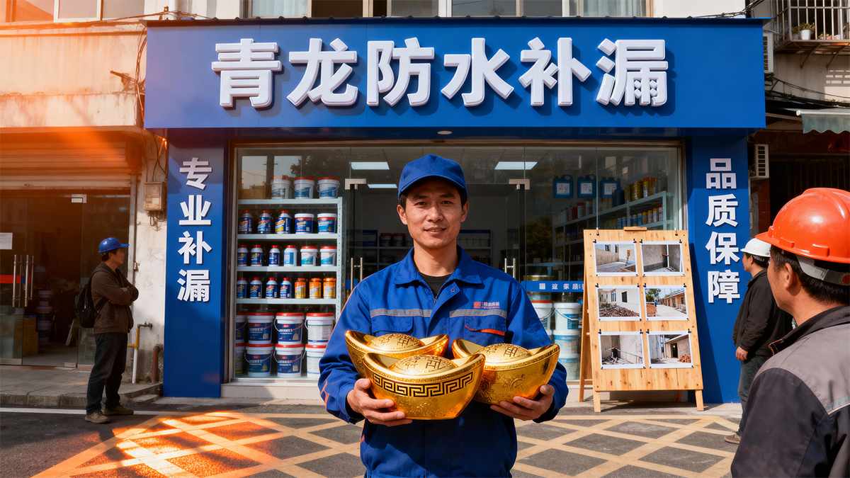 做防水補(bǔ)漏，還能躺贏(yíng)10年？真正的機(jī)會(huì)，就在現(xiàn)在！
